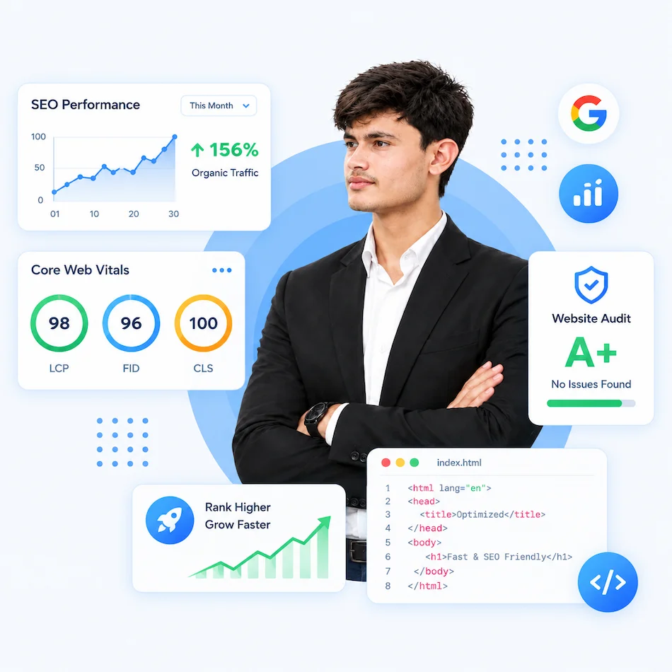Zakriya, Technical SEO Expert and Web Designer
